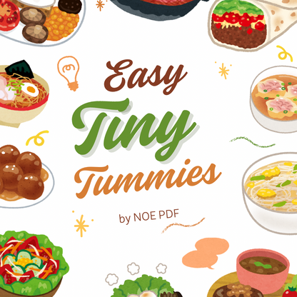 Tiny Tummies – 15+ Easy & Healthy Toddler Recipes