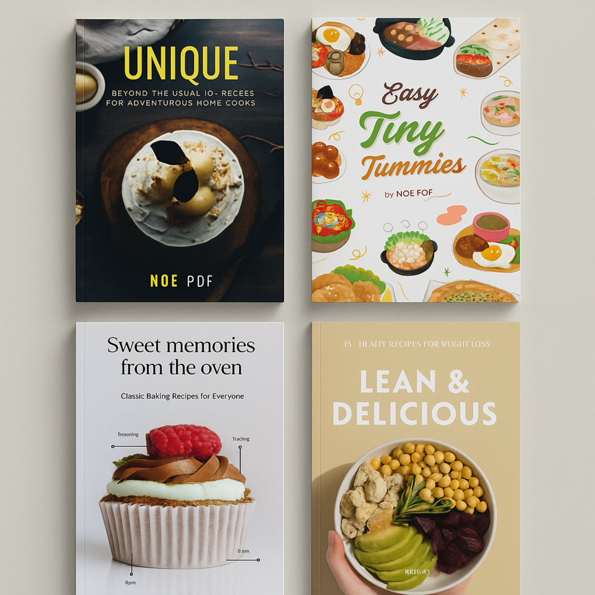 The Ultimate Kitchen Bundle – 4 eBooks for Every Taste & Stage of Life