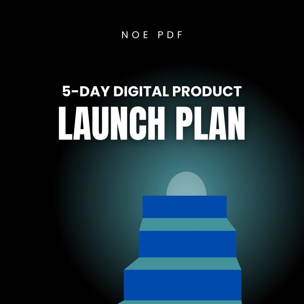 5-Day Digital Product Launch Plan – Step-by-Step Guide