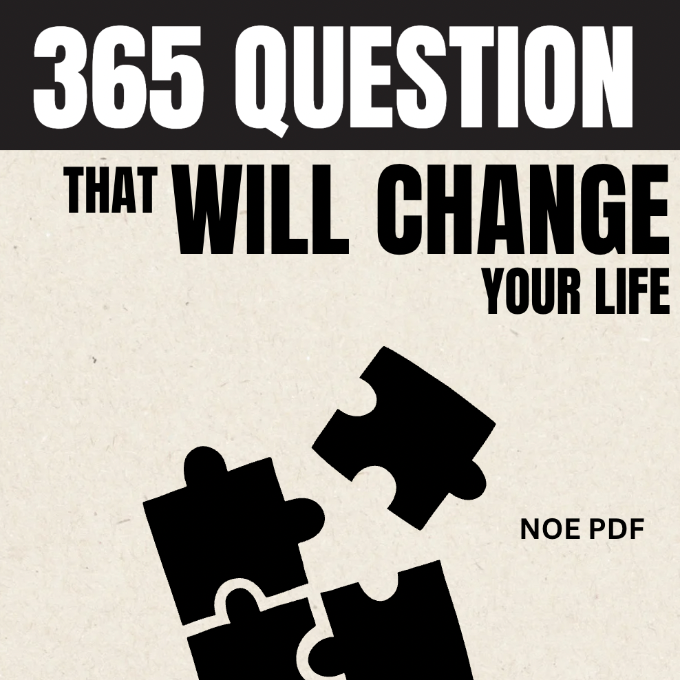 365 Questions That Will Change Your Life – Daily Self-Growth Journal