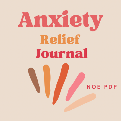 Anxiety Relief Journal – A Gentle Space to Calm Your Mind