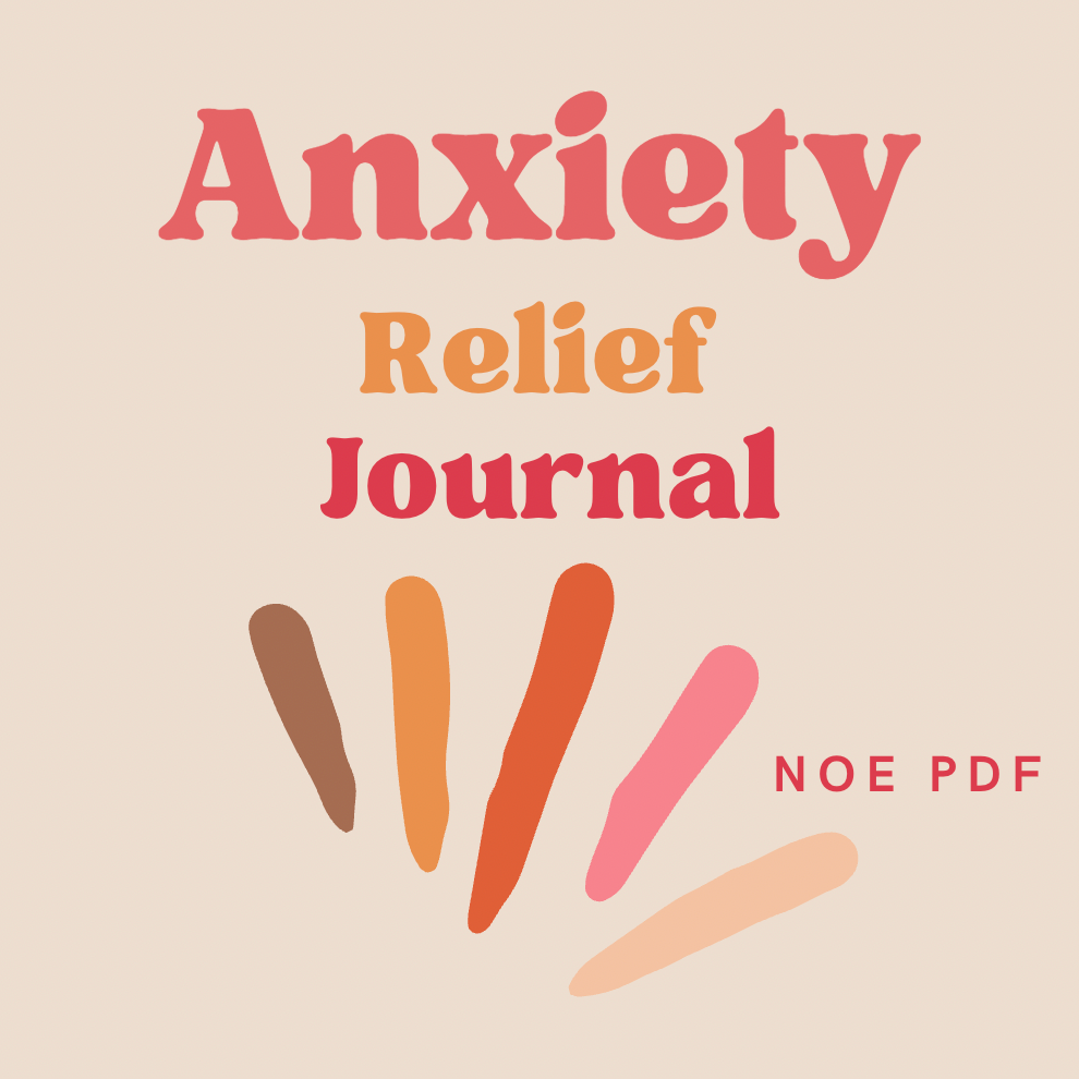 Anxiety Relief Journal – A Gentle Space to Calm Your Mind