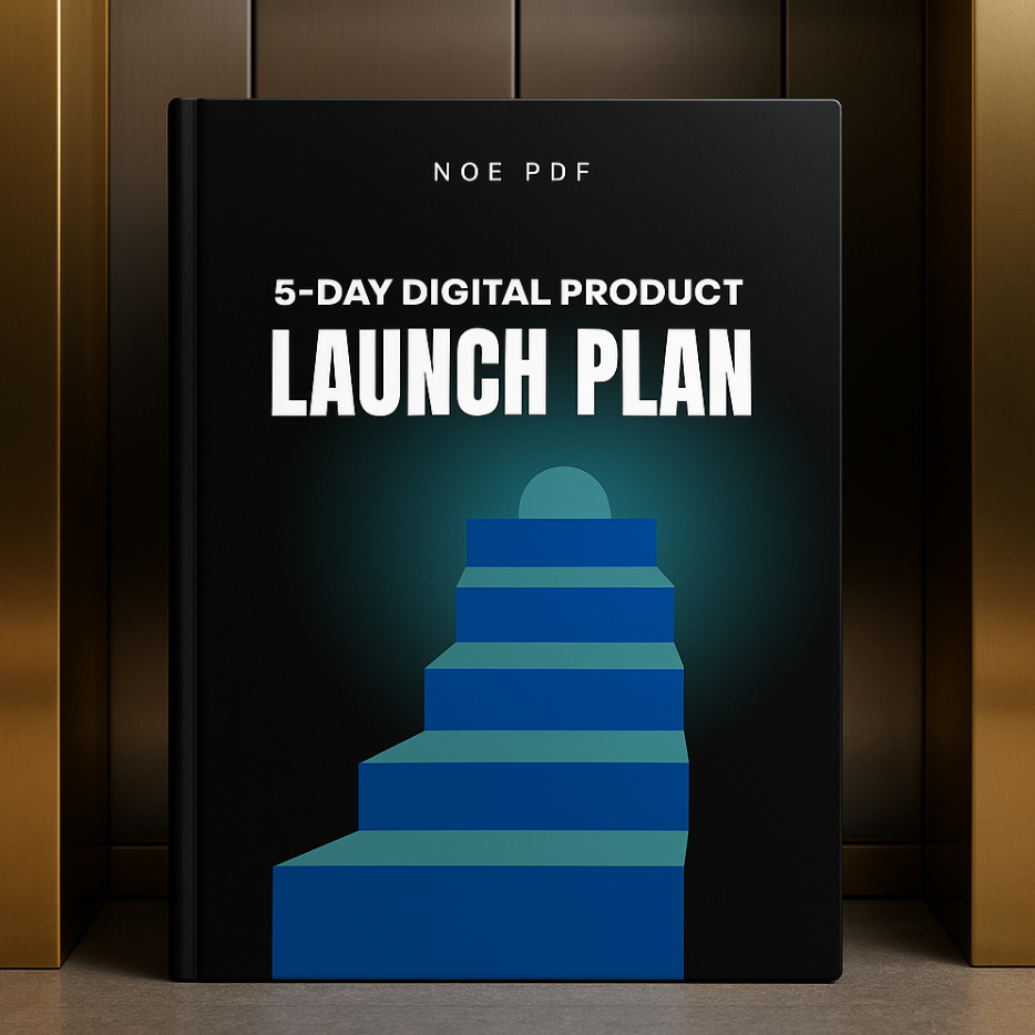 5-Day Digital Product Launch Plan – Step-by-Step Guide