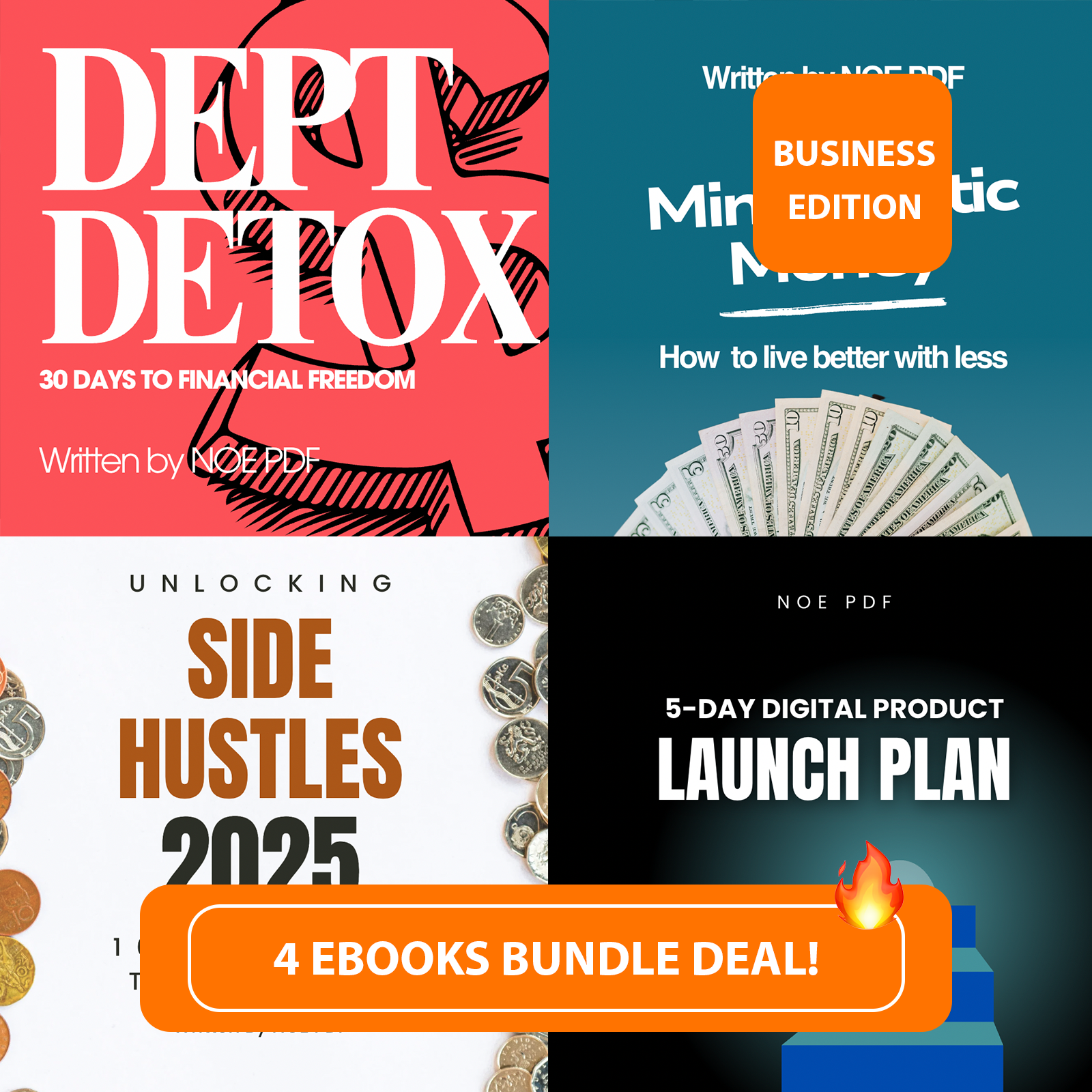 Smart Money Bundle 2025 – 4 Actionable Ebooks for Financial Growth